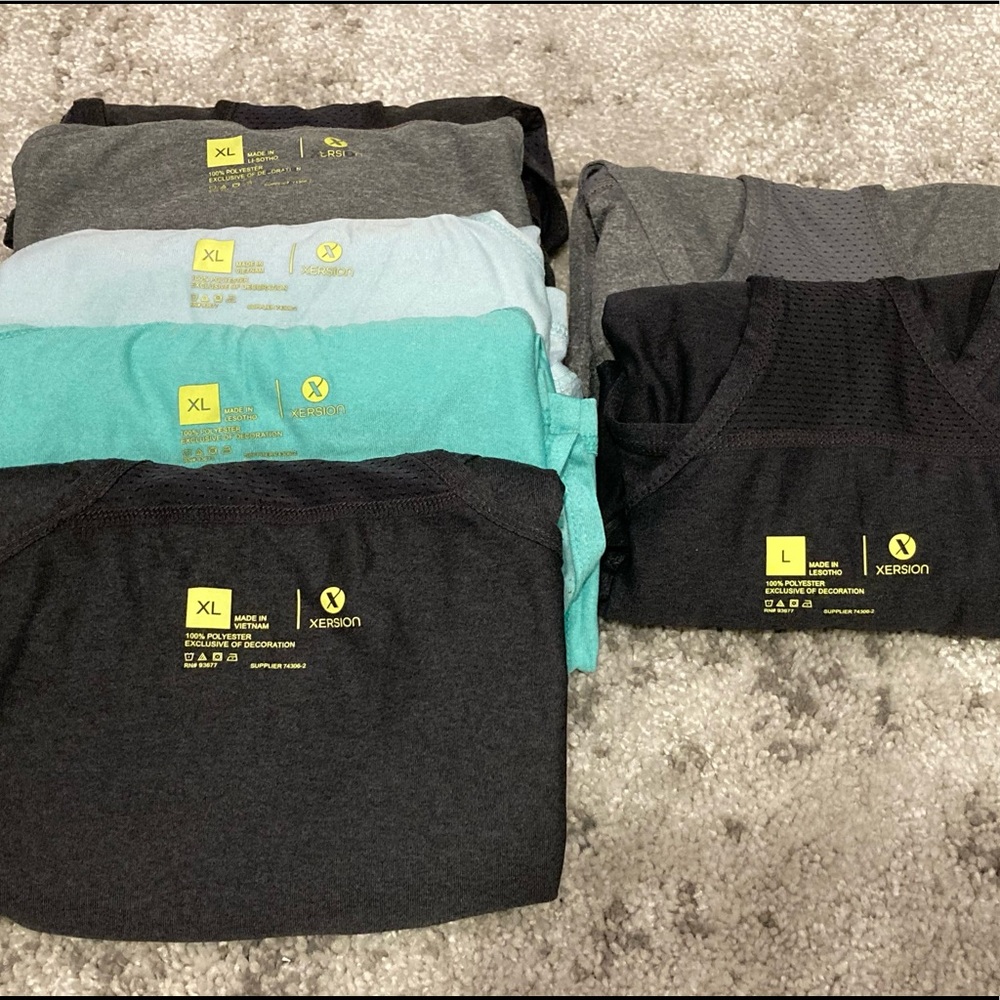 Bundle of 7 Xersion Athletic Tank Tops
